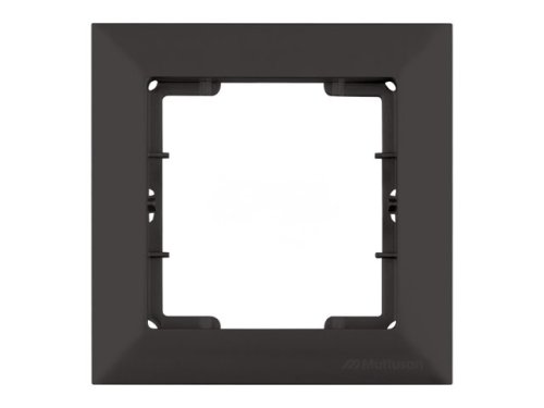 Rita - Рамка 1 пост, черный мат  2220-800-1184