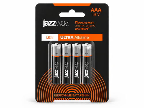 Jazzway батарейка Ultra AAA (LR03), 1,5 В