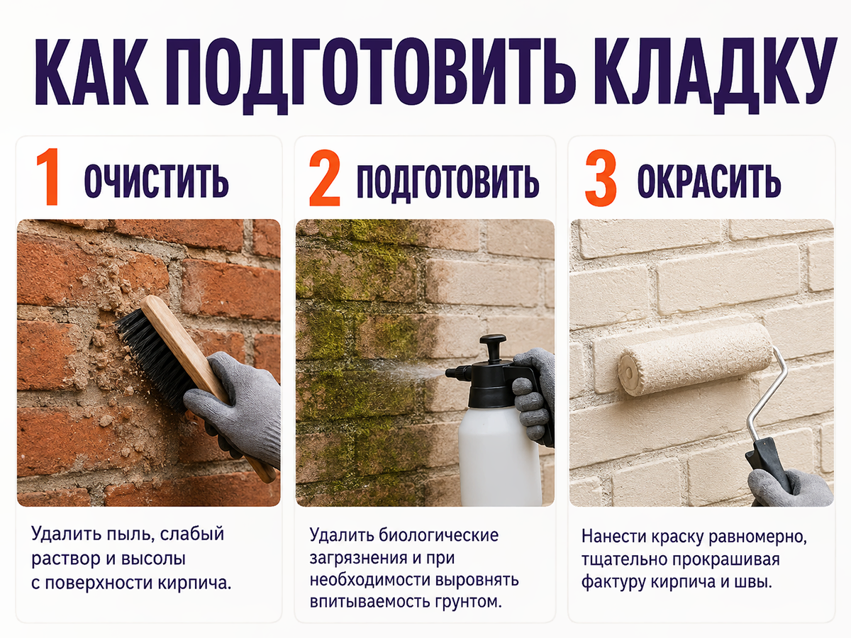 Краска акриловая «Престиж» по кирпичу, белый, 2,4 кг фото 4