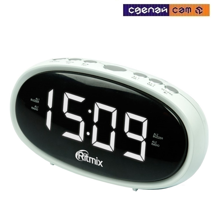 Часы-радио Ritmix ,RRC-616 White   