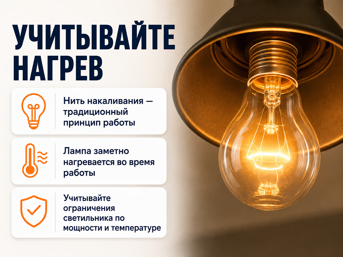 Лампа накаливания Б230-40-5, 40 Вт, E27