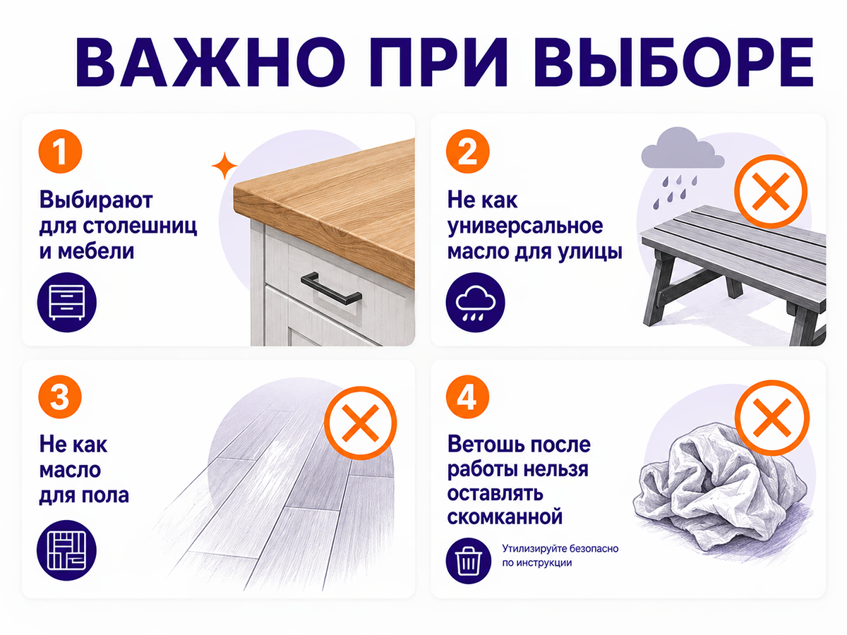 Масло-воск PROSTOCOLOR ROBUST для столешниц и мебели, бесцветное, 0,4 л фото 6