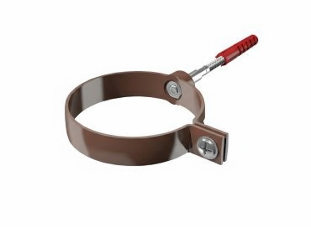 Хомут водосточной трубы универсальный L=140мм. Технониколь