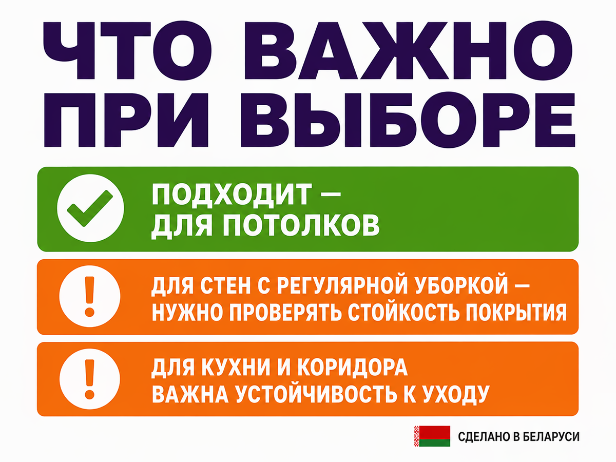 Краска FLAGMAN 36 для потолков, белая глубокоматовая, 3 л (4,2 кг) фото 6
