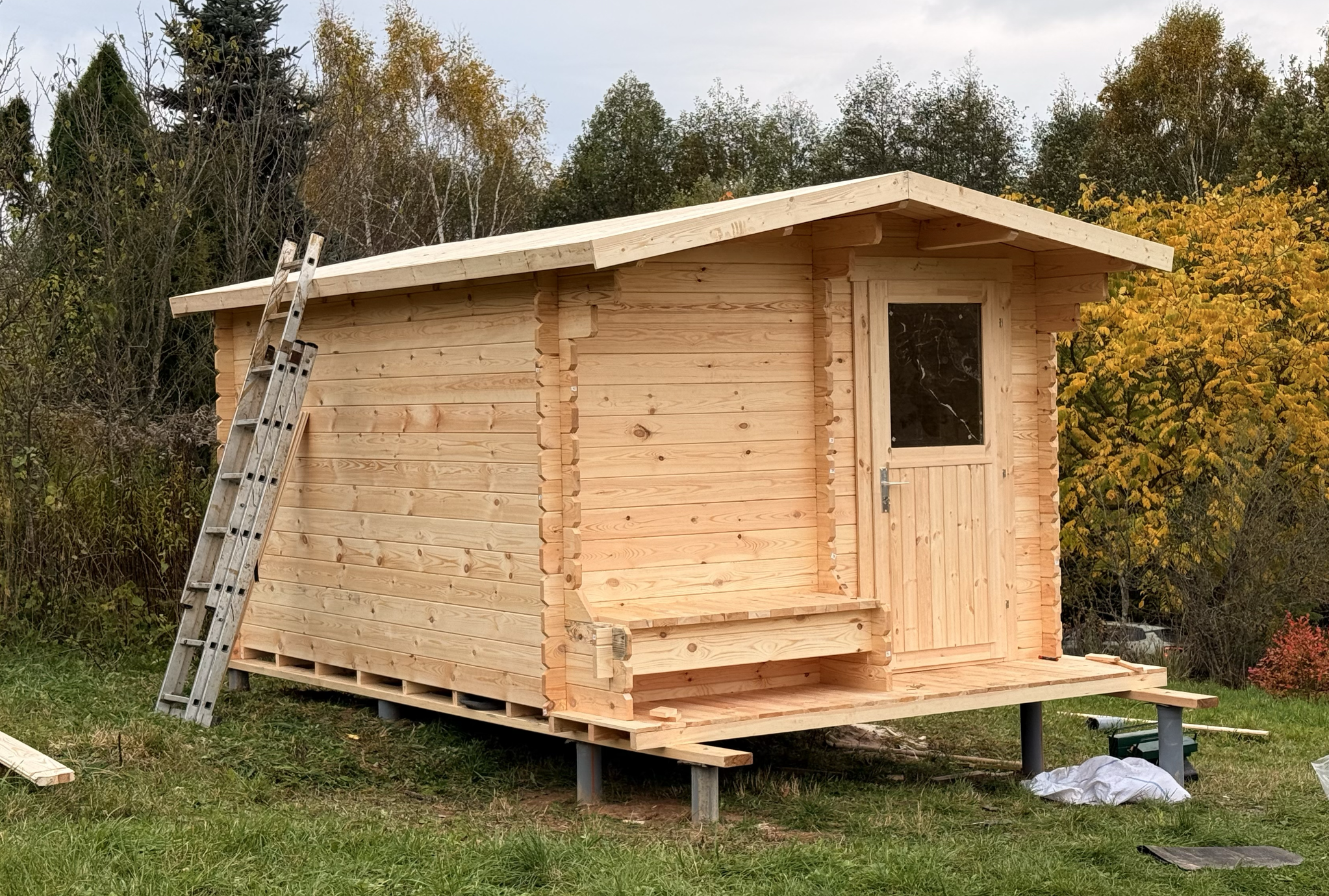 Садовый домик «Том» 3×3 м, стены 34 мм фото 4