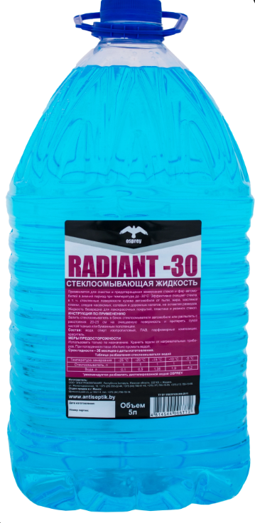 Стеклоомыватель OSPREY Radiant -30, бут.4л