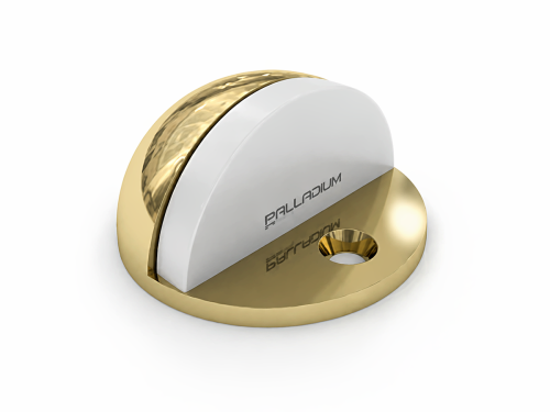 Стопор дверной Palladium 03 PB, напольный, латунь