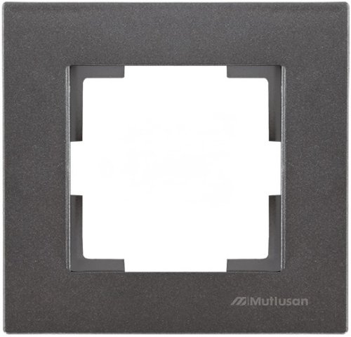 Rita - Рамка 1 пост, дымчатый  2220-800-1195