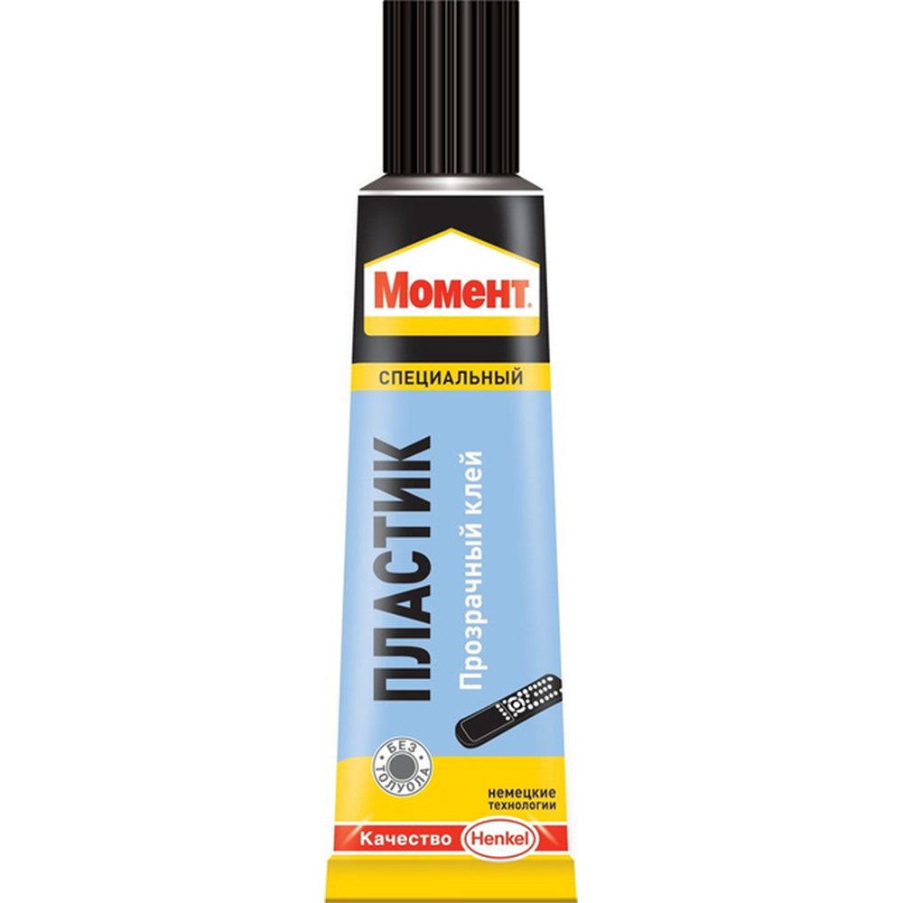 Клей Момент специальный Пластик 30 мл шоу-бокс