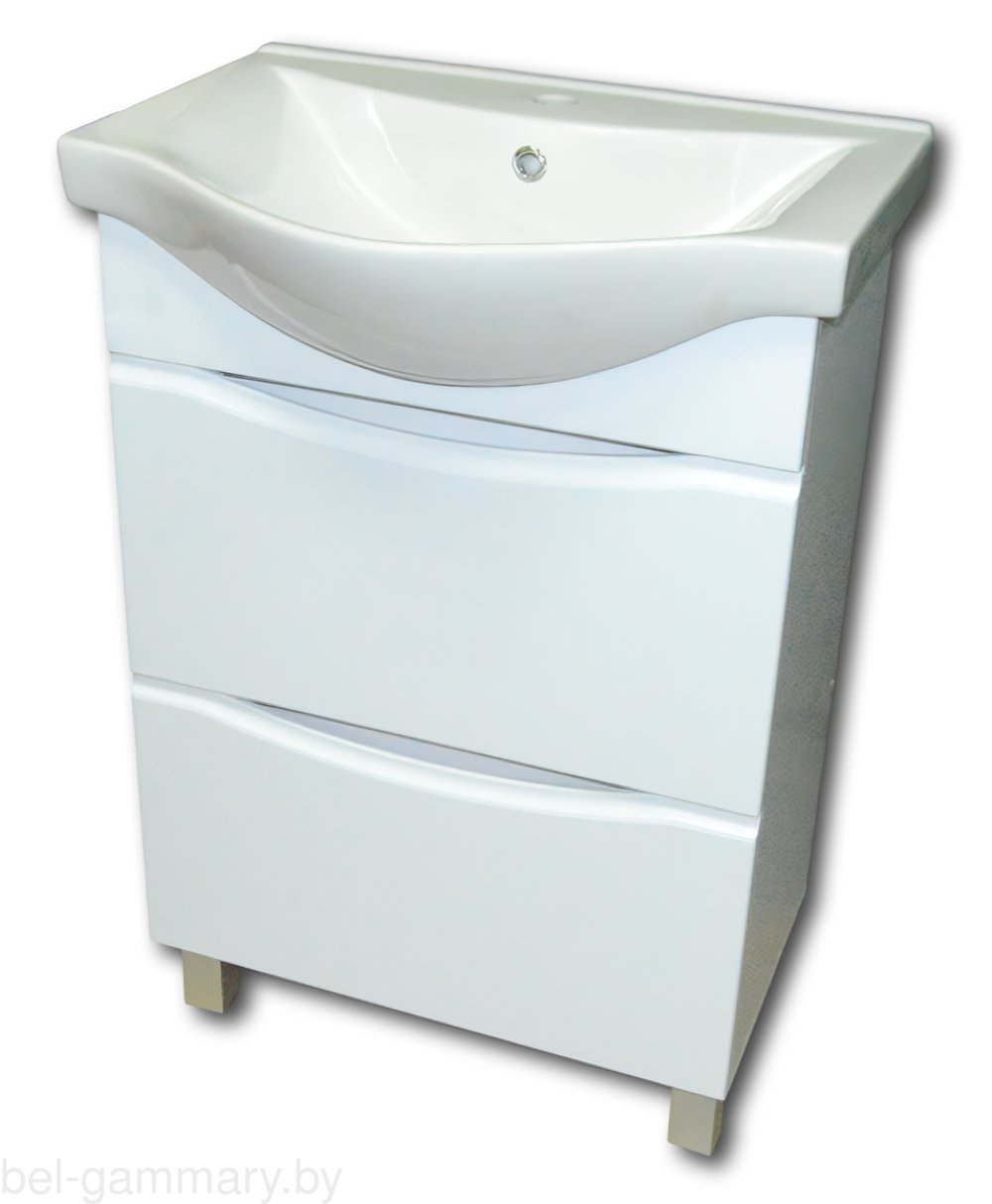 Тумба под умыв. с умыв. Гамма Р24оФ8/2-У60 Альбатрос-10060