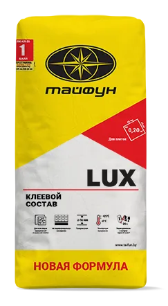 Клей для плитки Тайфун Люкс (Lux)