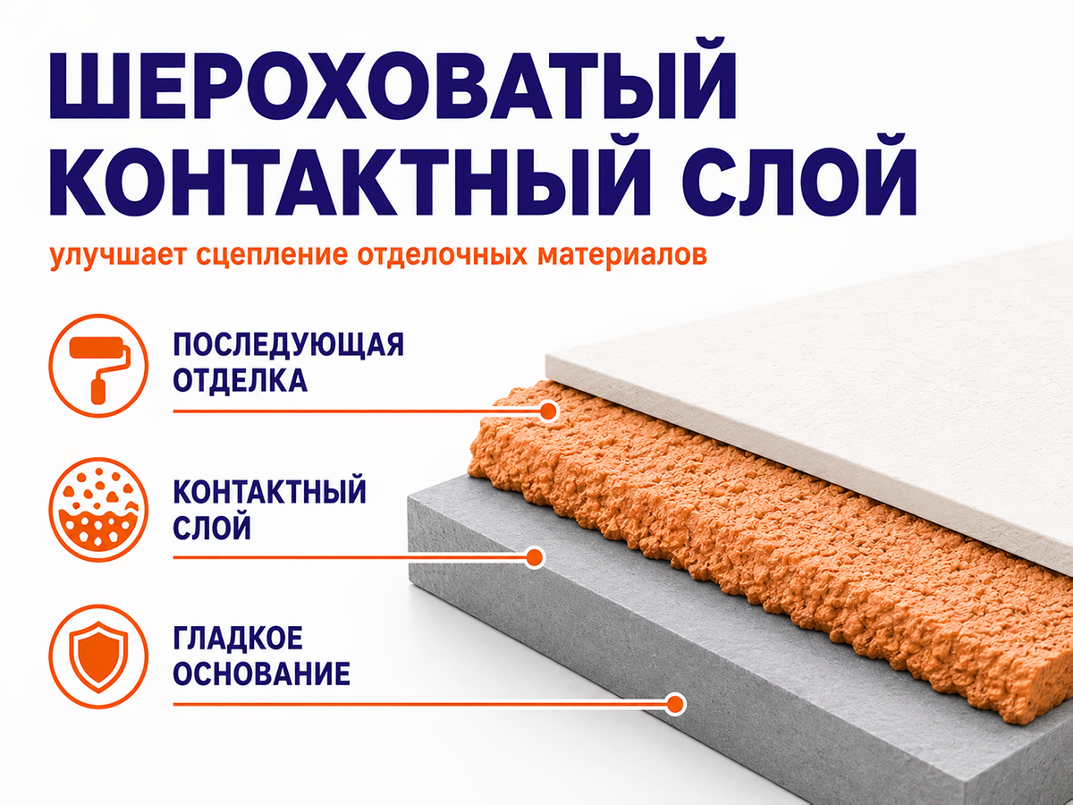 Грунтовка акриловая CORAL ВД-АК-01 адгезионная фото 4