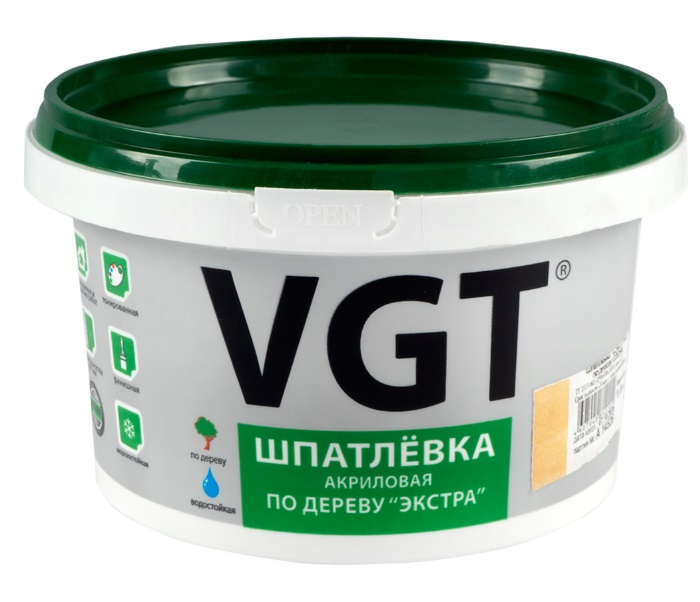 Шпатлевка по дереву VGT