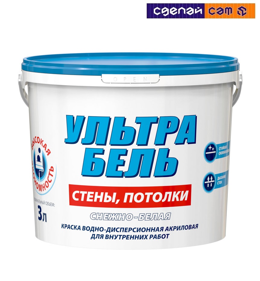 Краска Snizeka Ультра Бель 10л