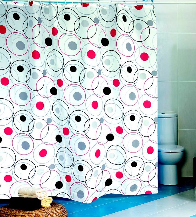 Штора для ванной комнаты т.м. Miranda WHEELS