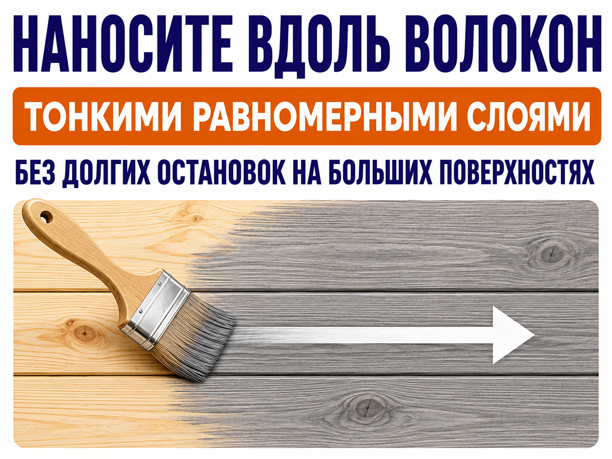 Пропитка декоративная NORDEN WOOD, серый, 2,25 кг фото 6