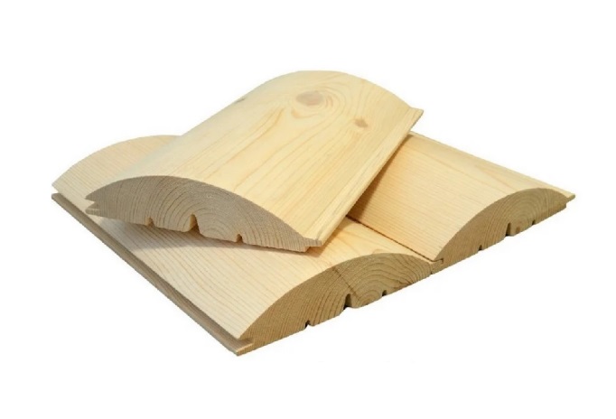 Блок-хаус, Имитация бруса