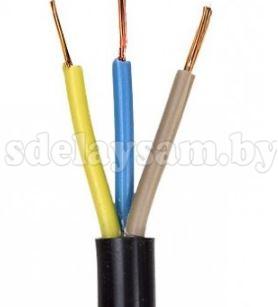 Провод ПВС-Т 2*1,5+1*1,5