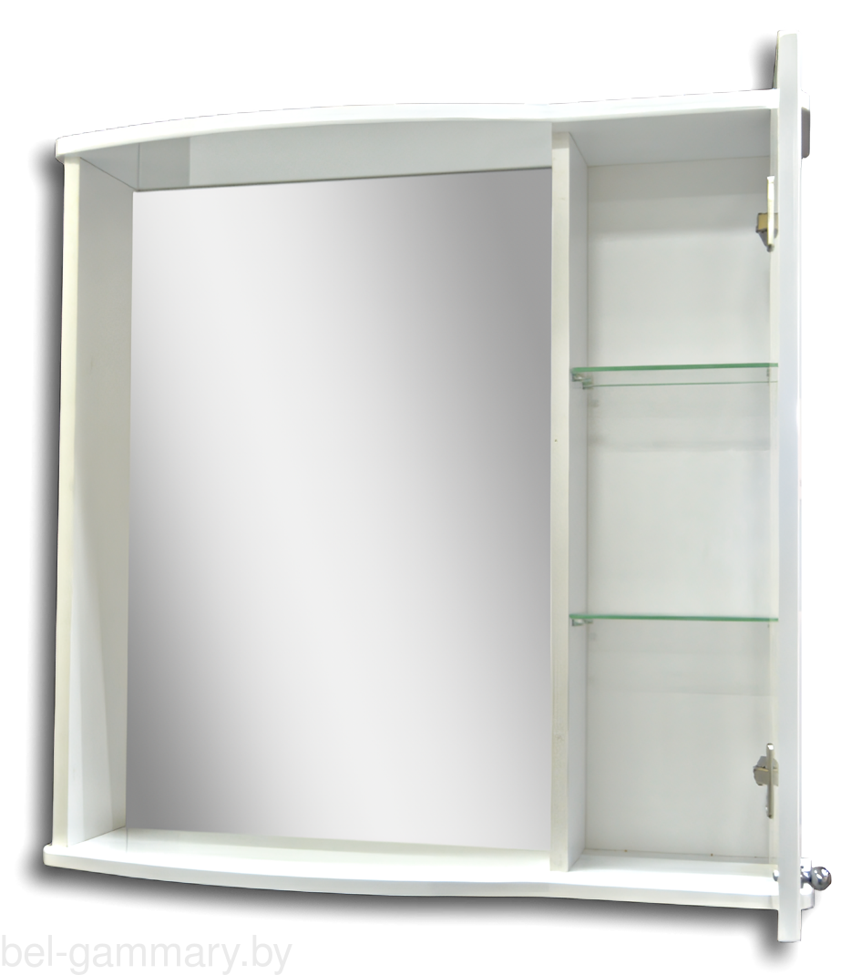 Шкаф настенный Гамма 08м прав. (белый)
