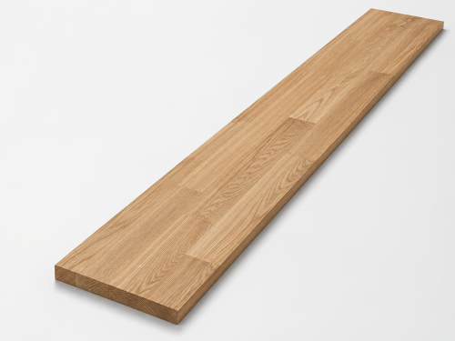 Мебельный щит из дуба 2000×400×20 мм, сорт 1/3, сращённый
