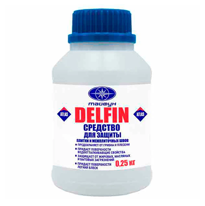 Тайфун Мастер DELFIN средство для защиты плитки и межплиточных швов 0,25