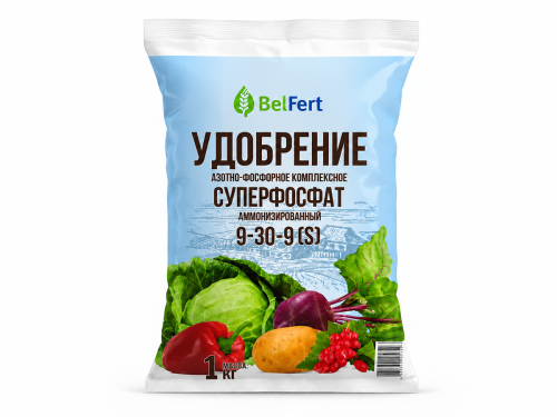 BelFert суперфосфат аммонизированный 9-30-9(S), 1 кг