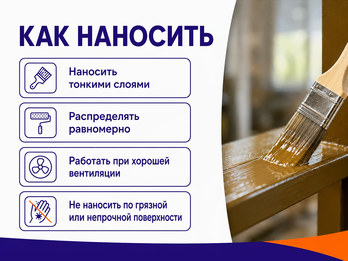 Эмаль ПФ-115 Gold Decor, золотисто-коричневая, 0,8 кг фото 4