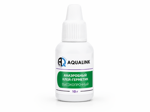 Анаэробный клей-герметик AQUALINK «Высокопрочный», 10 г