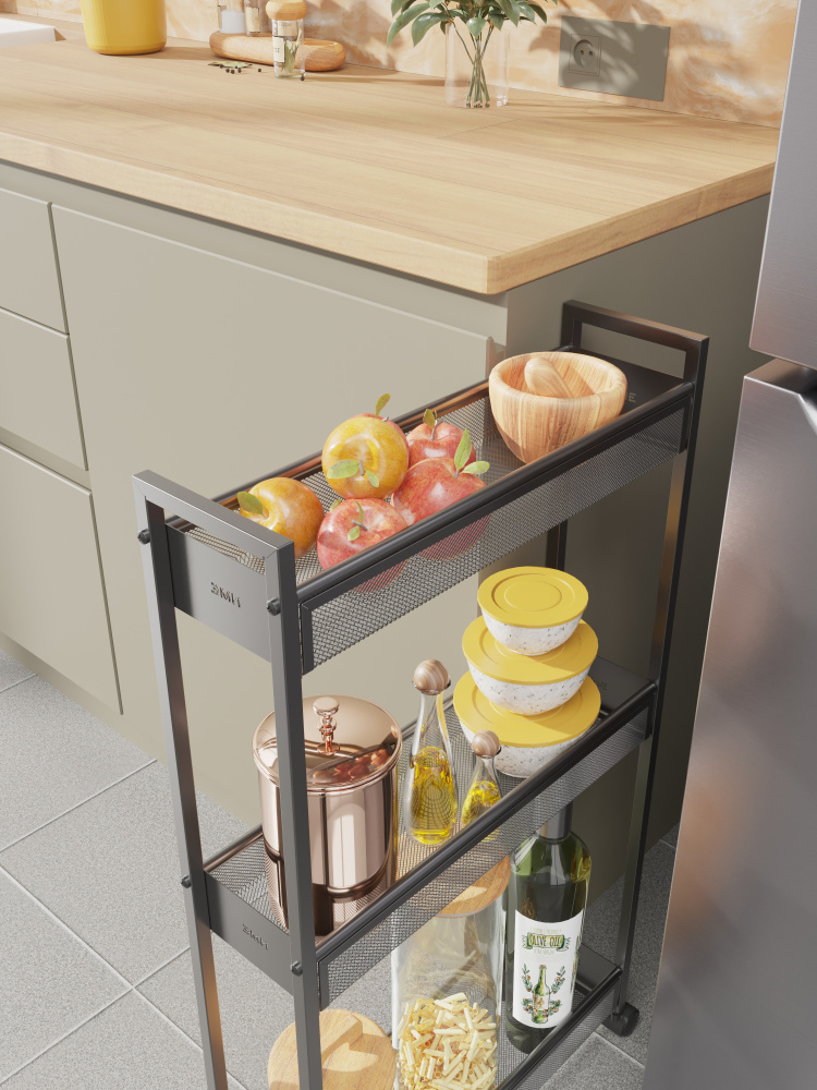 Этажерка "Вишера 13" (Графит)