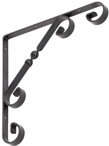 Кронштейн декоративный  DOMAX  WO 200 C  200x200 черный 