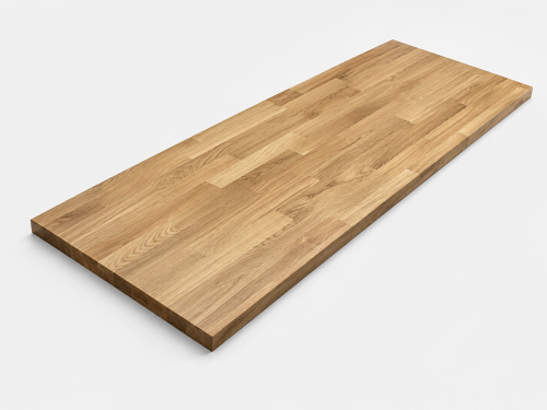 Мебельный щит из дуба 2200×500×40 мм, сорт 1/3, сращённый