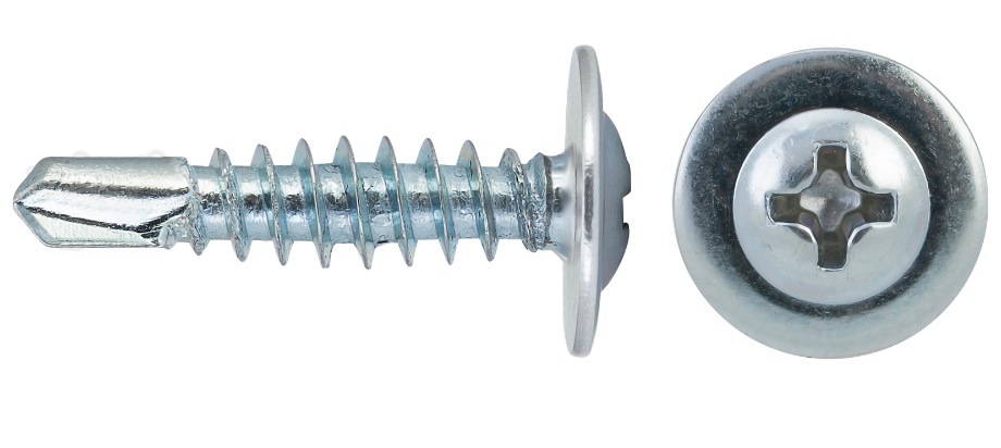 Саморезы с  прессшайбой