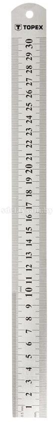 Линейка TOPEX нержавеющая сталь 30 см 31C030
