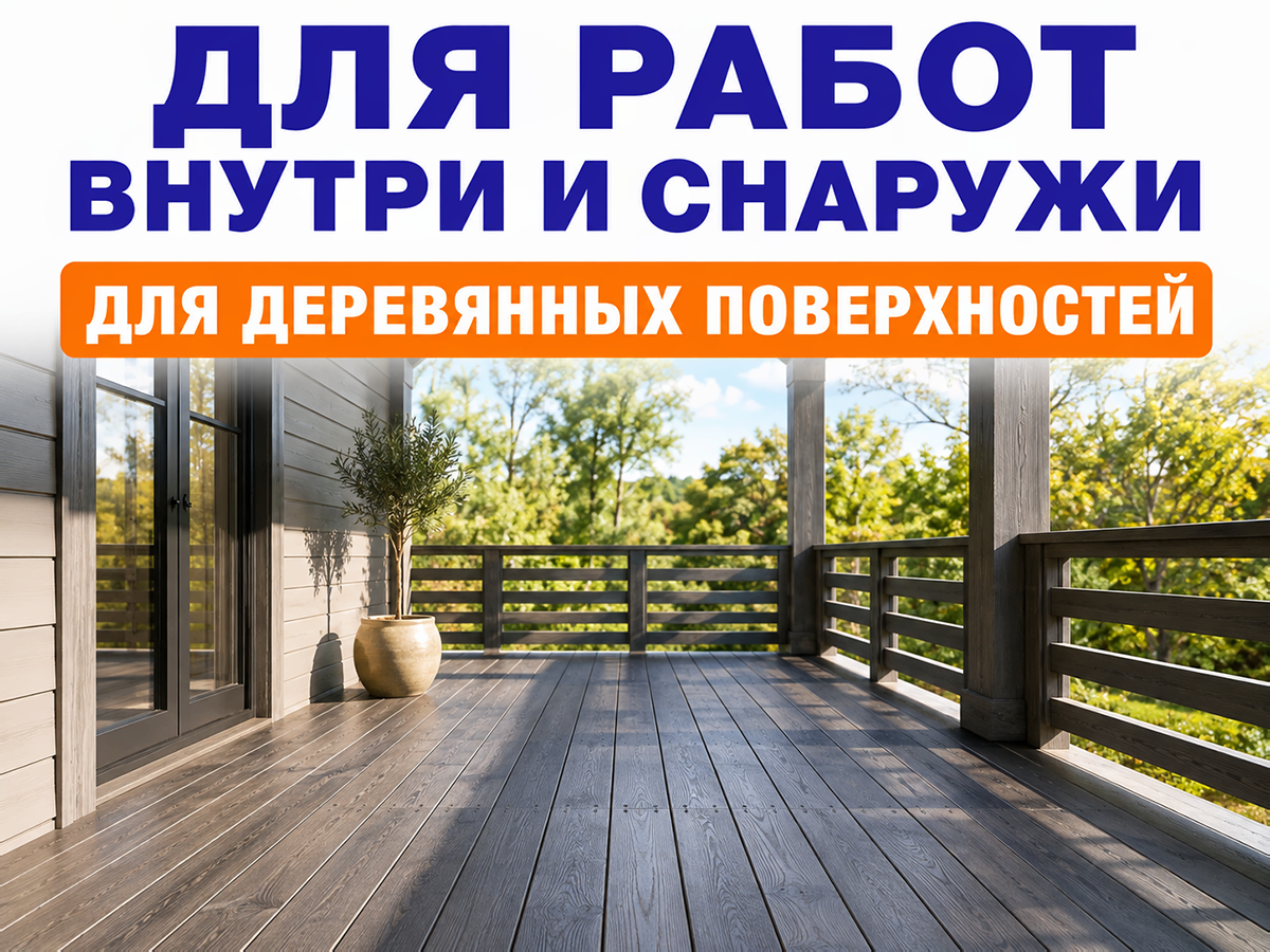 Пропитка декоративная NORDEN WOOD, графит, 2,25 кг фото 2