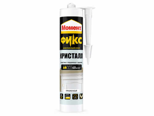 Момент клей Fix Кристалл, 265 г, прозрачный