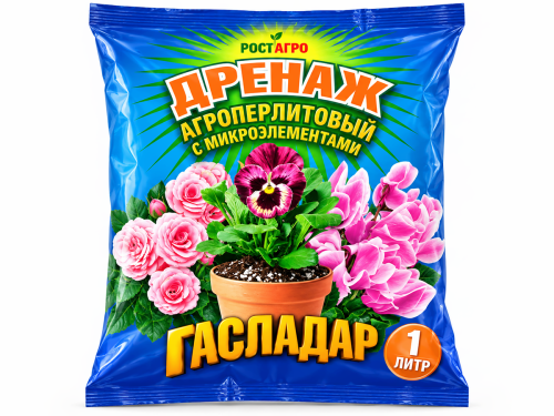 Гаспадар дренаж агроперлитовый с микроэлементами, 1 л