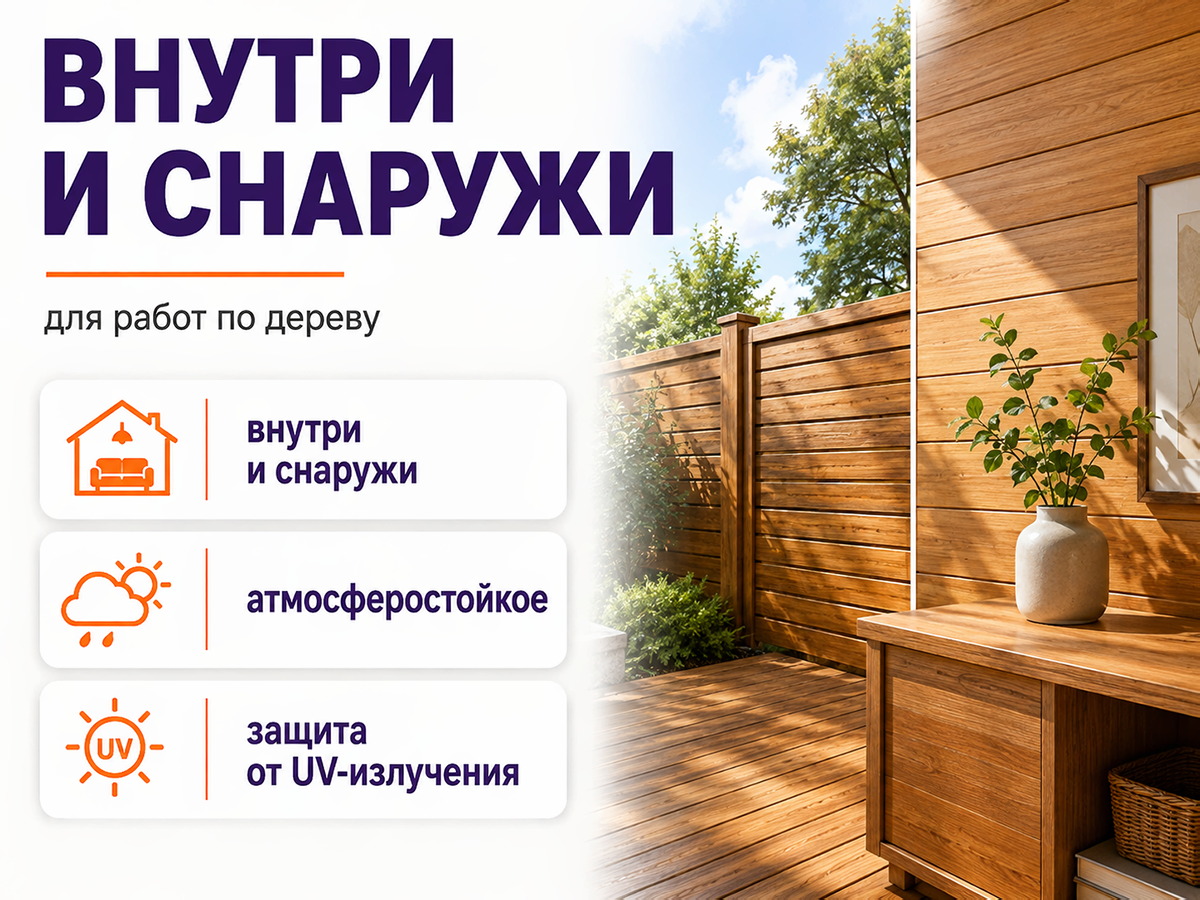 Лак-пропитка ПФ-11 BAUMASTER LakkoBeitz (01) «Натуральное дерево», 0,7 кг фото 2