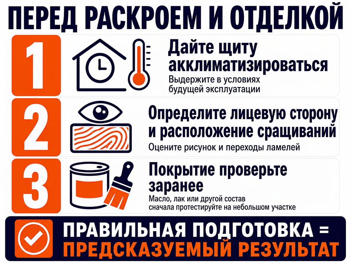 Мебельный щит из дуба сращённый, 1800×600×20 мм, сорт 3/3 фото 4