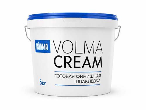 Шпаклёвка финишная готовая VOLMA-Cream, белая, 5 кг