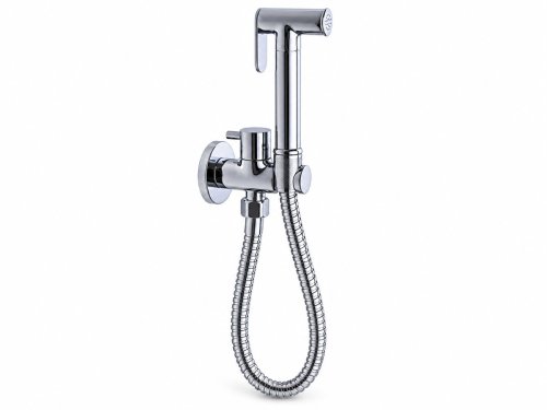 Гигиенический душ Frap F7501 с запорным краном, хром