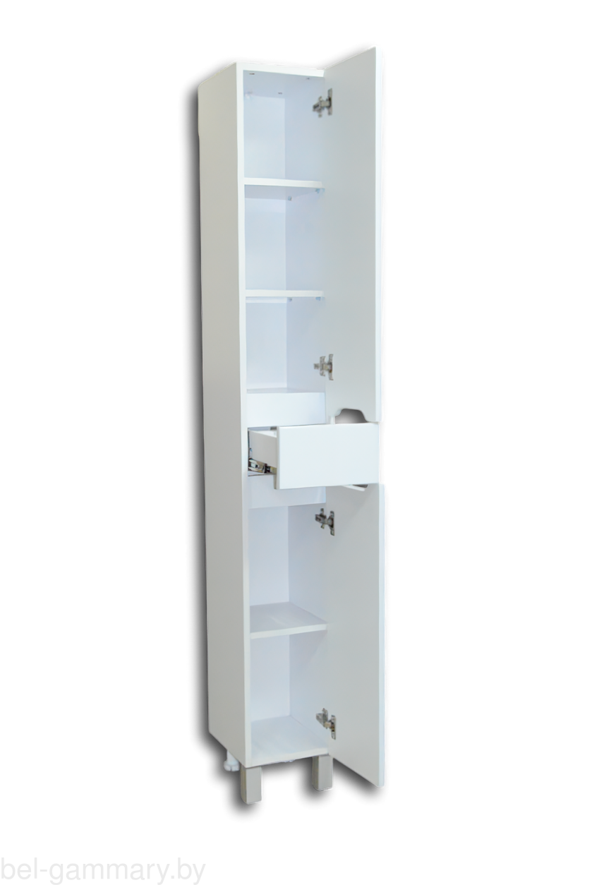 Шкаф-пенал с выдвижными ящиками Гамма 51.25 оФ8 прав.(белый)