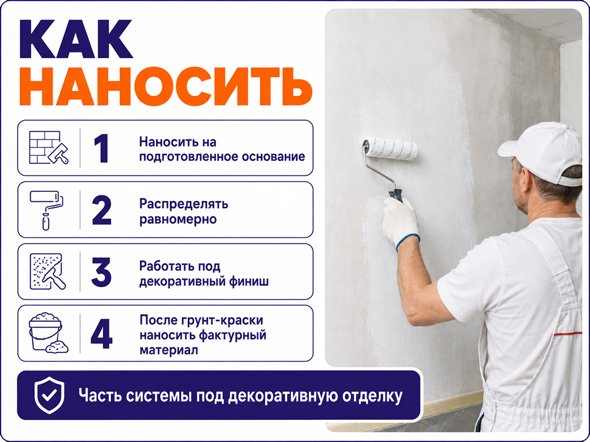 Грунт-краска Ceresit CT 16 с кварцевым наполнителем, белая, 2 л (3 кг) фото 4