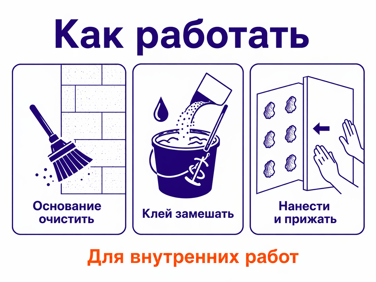 LUX клей для гипсокартона, 5 кг фото 3
