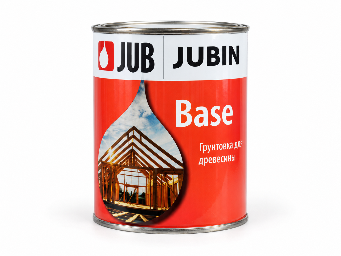 Грунтовка для древесины JUB JUBIN Base, 0,75 л