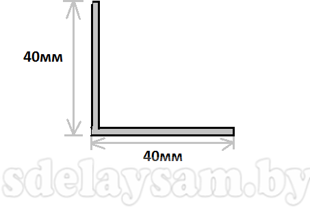 Угол 40*40мм 2,7м "Идеал" 302/Венге черный