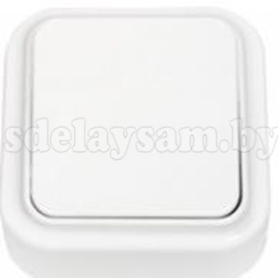 Выключатель А6 10-147 одноклавишный на два направления открытой установки