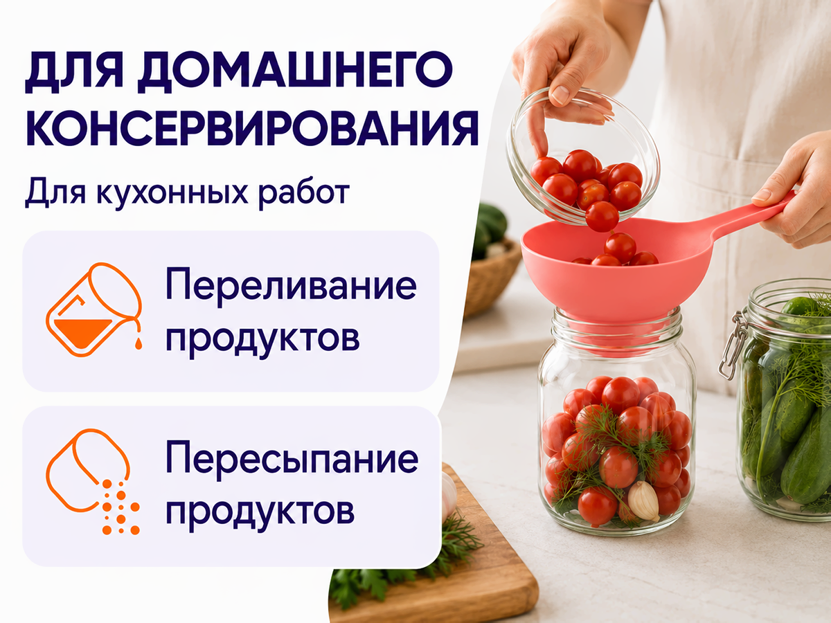 optim plast воронка для стеклянных банок фото 3