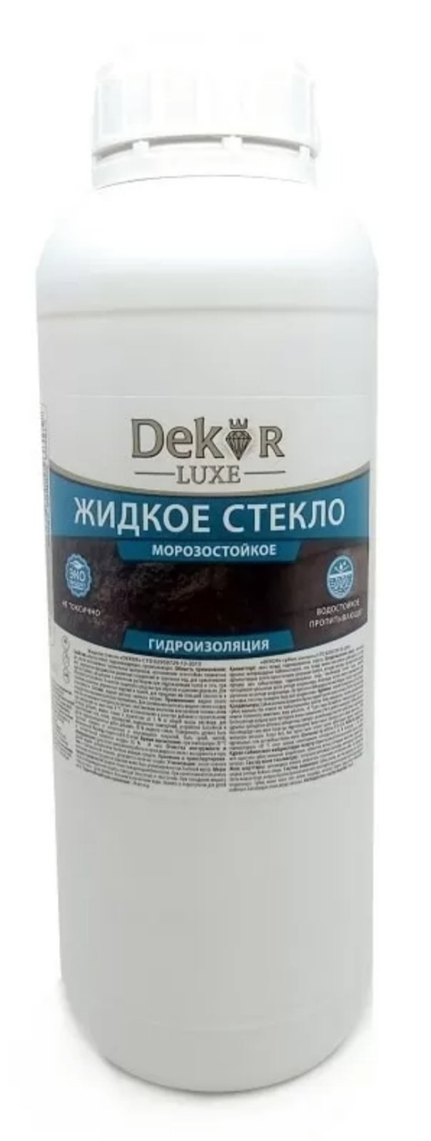 Жидкое стекло "DEKOR" 1,3 кг