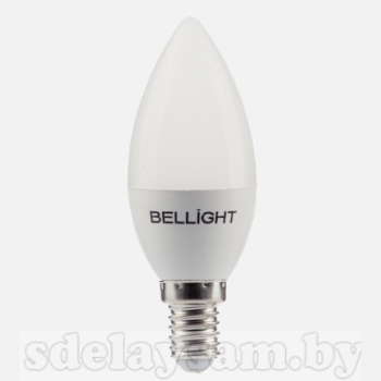 Лампа светодиодная BELLIGHT LED Свеча C37 6W 220V E14 3000K