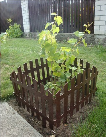 Забор декоративный RENESSANS №2 3,1х0,35 м шоколад GARDENPLAST